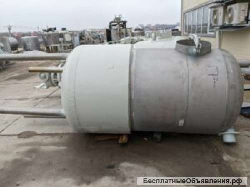 Варочный котёл мзс-320, объем 1,5 куб.м., рубашка, без мешалки, инв 2001