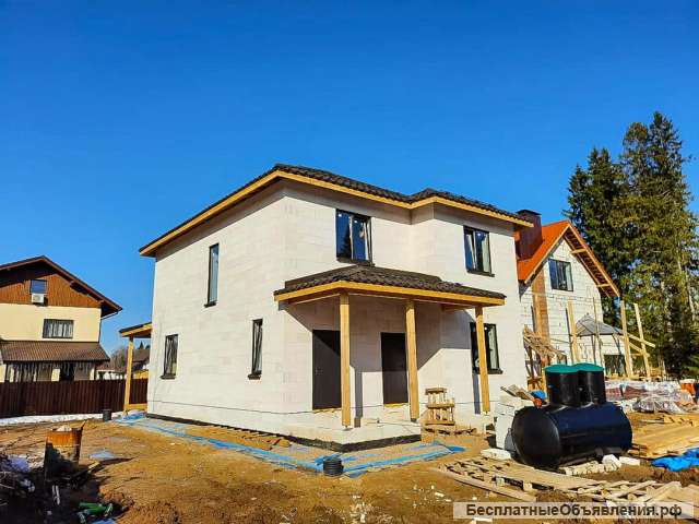 Строим загородные дома от фундамента до кровли