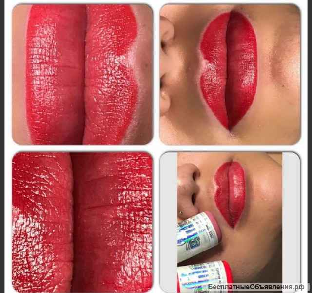 Перманентный макияж брови губы и веки