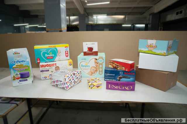 Производство гофроящиков и ручная склейка