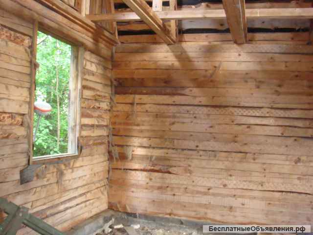 Участок с домом недостроем, ИЖС, ПМЖ, ПРОПИСКА