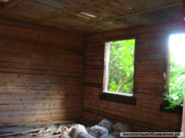 Участок с домом недостроем, ИЖС, ПМЖ, ПРОПИСКА