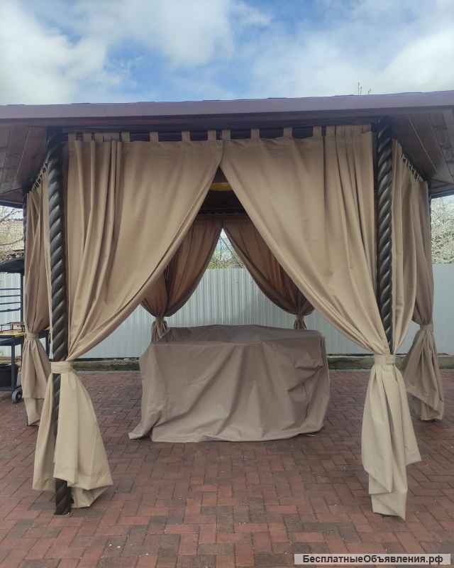 Всепогодные шторы » для беседок, террас, кафе (защита от солнца, ветра, дождя)