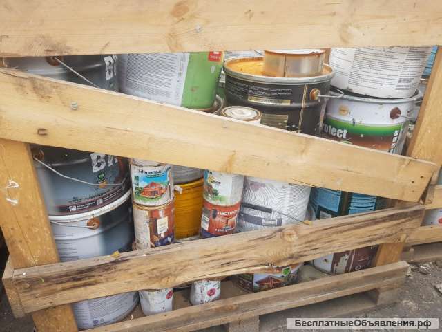 Краску разную просрочка