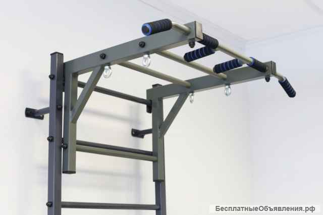 Шведская стенка "Гладиатор" с турником рукоход ШС-008 ApolloSport