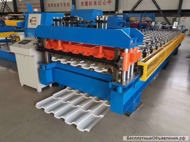 Линия для производства металлочерепицы Адаманте Ruukki Adamante цена