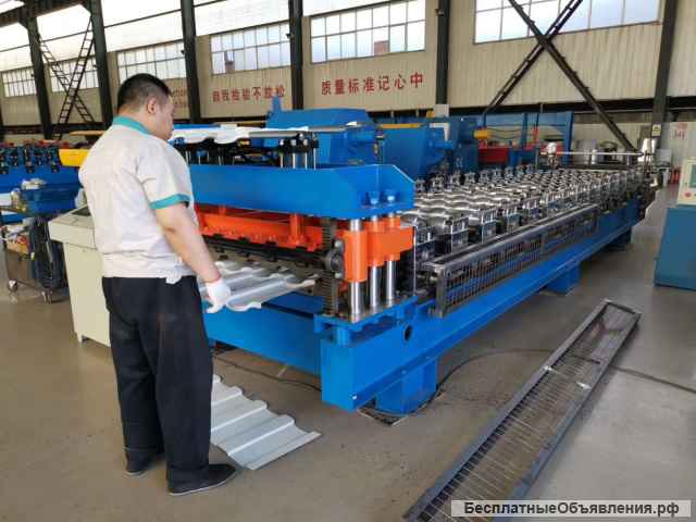 Линия для производства металлочерепицы Адаманте Ruukki Adamante цена