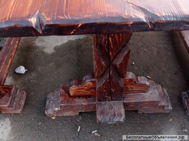 Комплект натуральной мебели из сосны