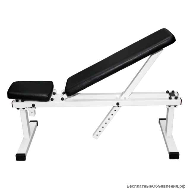 Усиленная силовая скамья под штангу "Атлет" ApolloSport