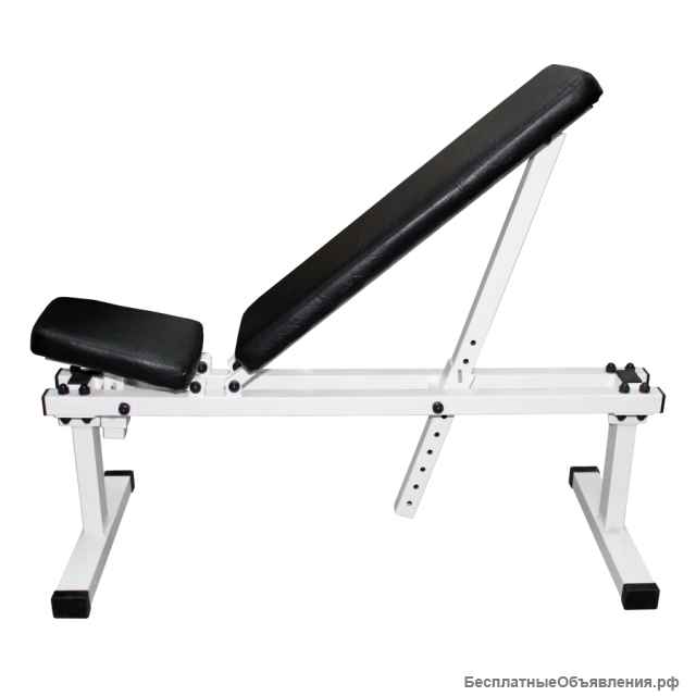 Усиленная силовая скамья под штангу "Атлет" ApolloSport
