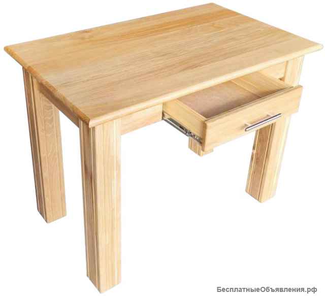 Стол дубовый, с шуфляткой