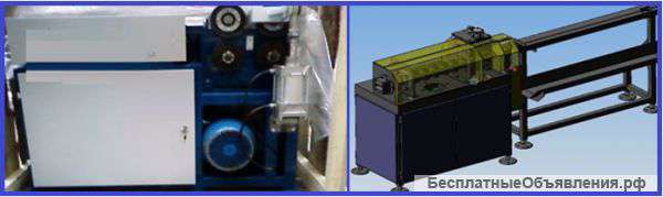 Станок мерной рубки и правки проволоки