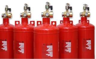 Демонтаж баллонов пожаротушения