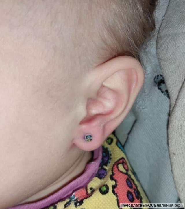 Прокол ушей