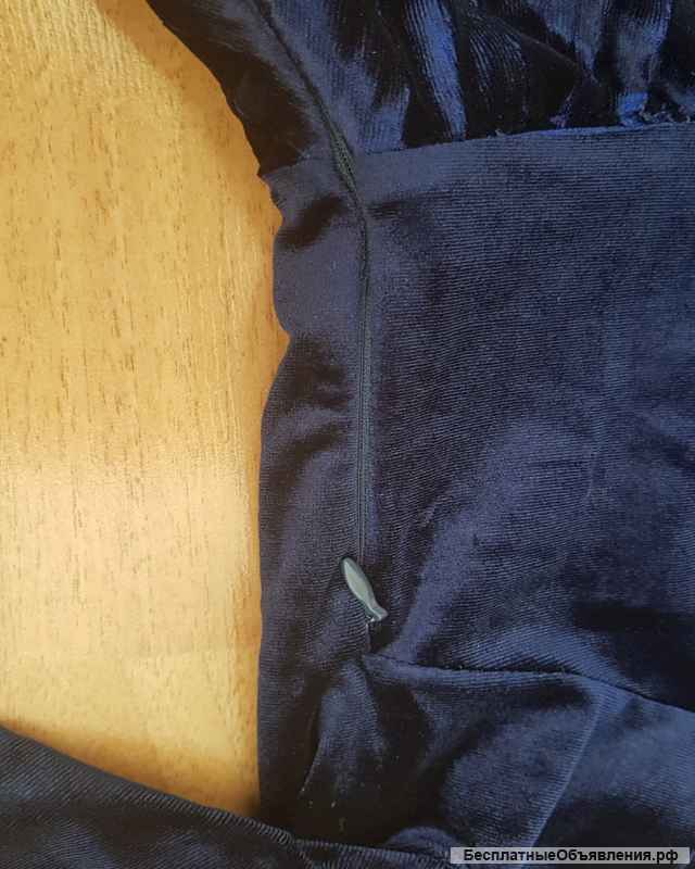 Платье синее