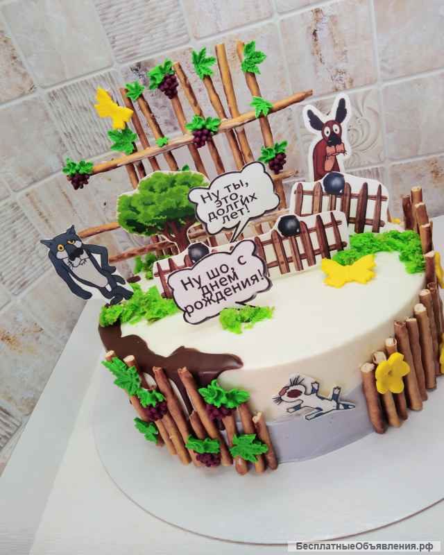 Торты на заказ 100% натуральные