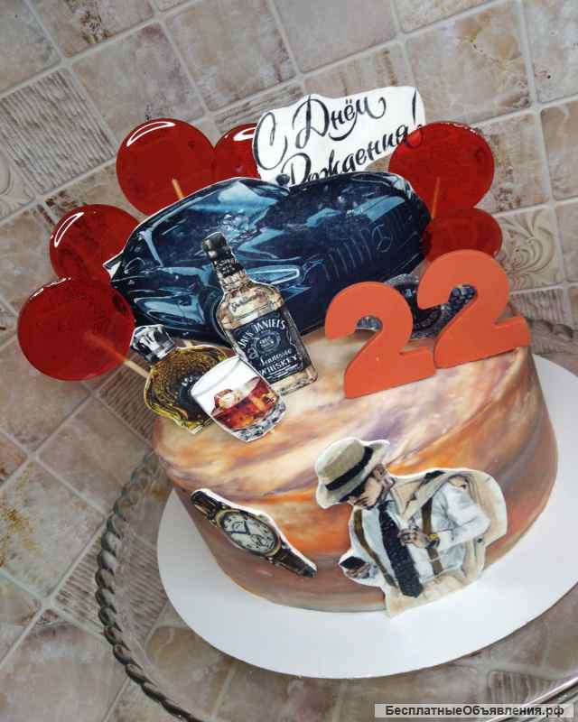 Торты на заказ 100% натуральные