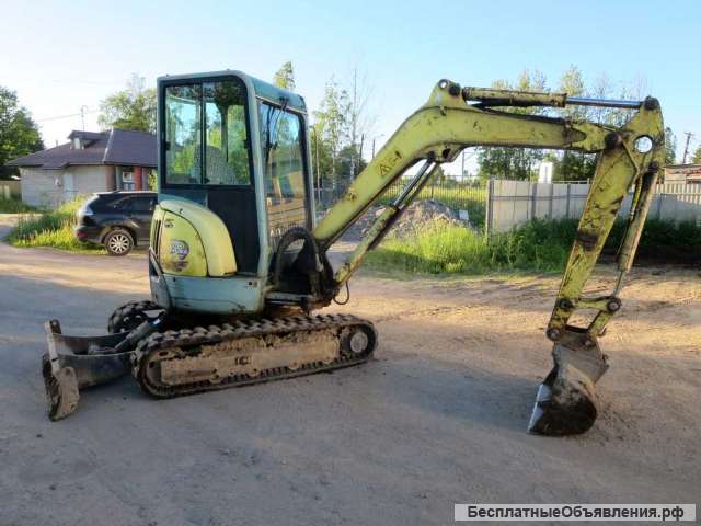 Миниэкскаватор Yanmar 35, 4 тонны, 3 ковша
