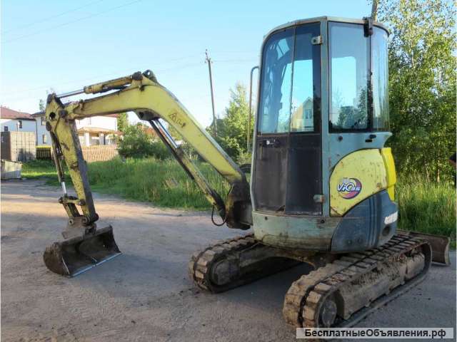 Миниэкскаватор Yanmar 35, 4 тонны, 3 ковша