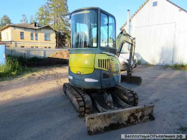 Миниэкскаватор Yanmar 35, 4 тонны, 3 ковша