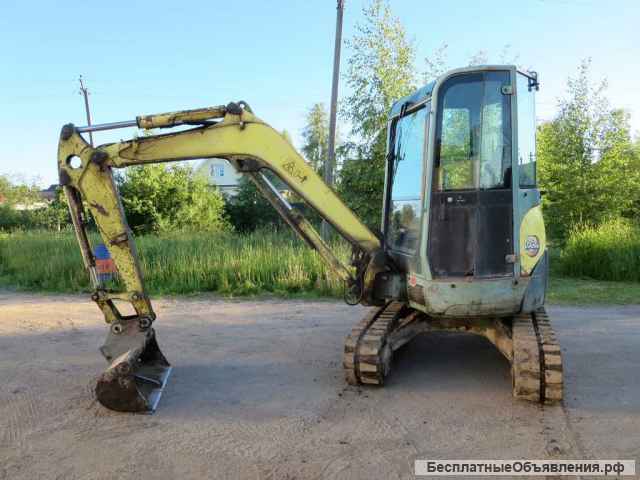 Миниэкскаватор Yanmar 35, 4 тонны, 3 ковша