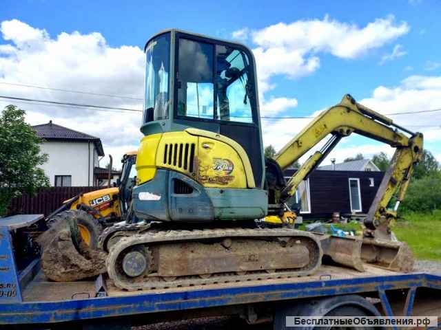 Миниэкскаватор Yanmar 35, 4 тонны, 3 ковша
