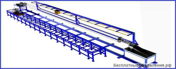 Автоматический пост сборки каркасов опор ск
