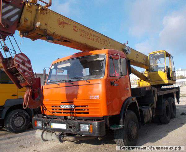 Автокран Ивановец КС-45717К-1 (грузоподъемность 25 тонн)
