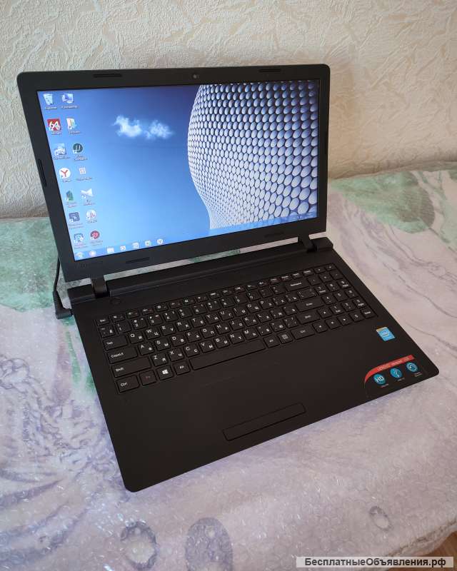 Ноутбук Lenovo Ideapad 100-15IBY в прекрасном состоянии