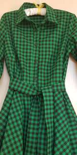 Ассиметричное платье в клетку