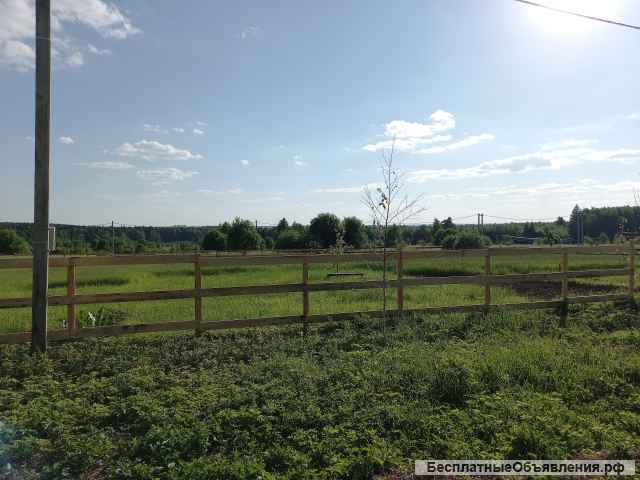 Участок 10 соток у леса