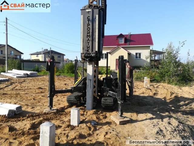 Свайные фундаменты для строительства