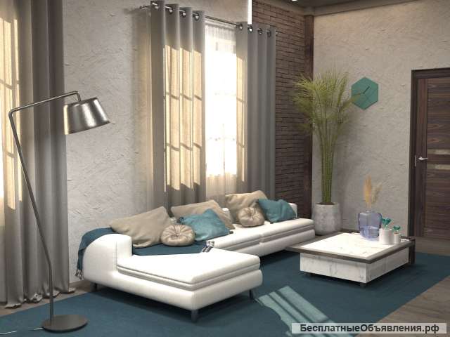 Разработка дизайна интерьера