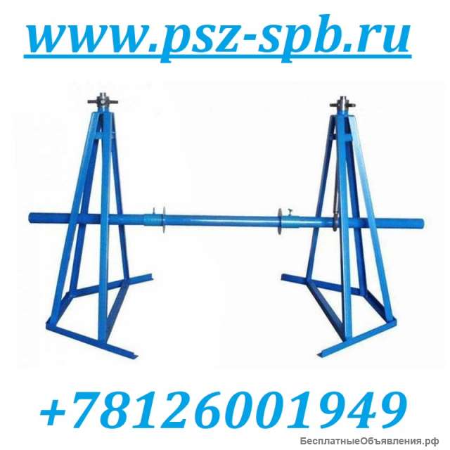 Домкрат кабельный винтовой ДК-5 (2 Стойки+ось)