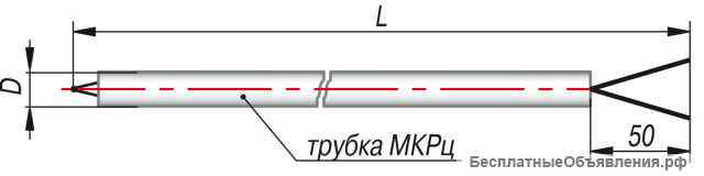 Трубочка керамическая