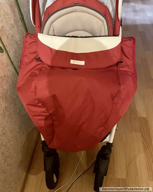 Коляска 2в1 + мягка люлька-переноска