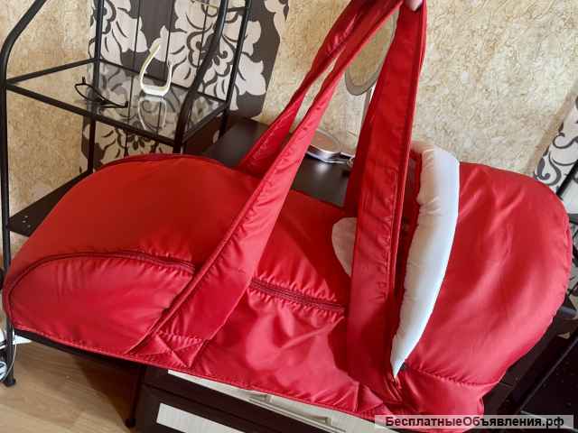 Коляска 2в1 + мягка люлька-переноска