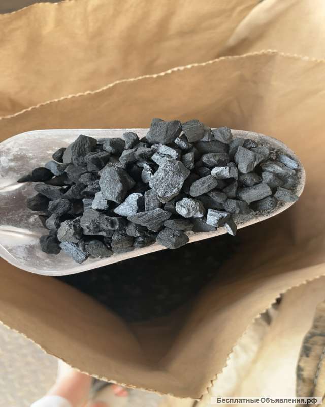 Активированный уголь марки ДАК мешок 10 кг. по ГОСТ 6217-74
