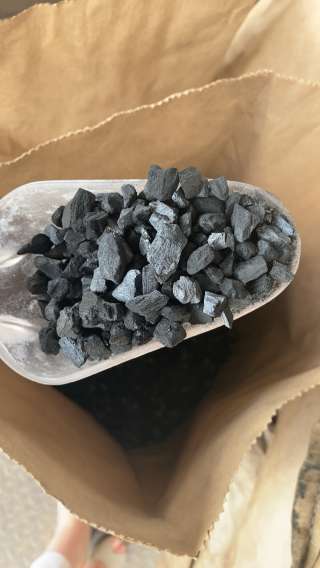 Активированный уголь марки ДАК мешок 10 кг. по ГОСТ 6217-74