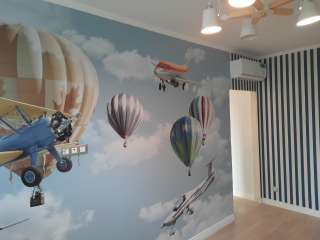 Поклейка обоев. Малярные работы. Покраска стен