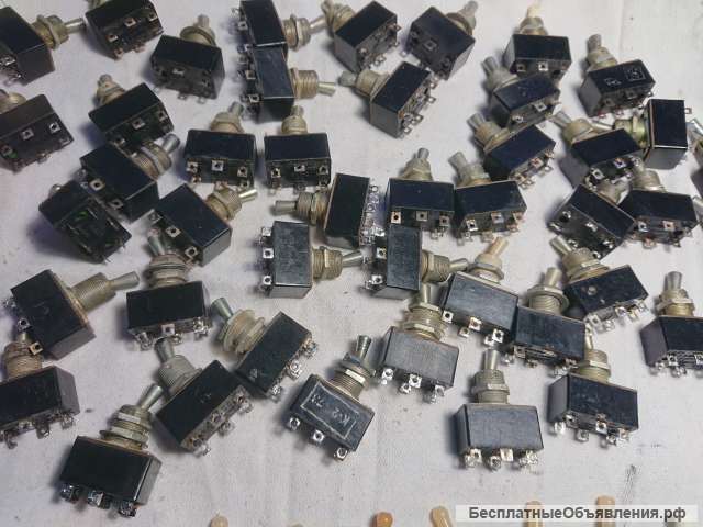 Тумблеры для радиолюбителей и не только