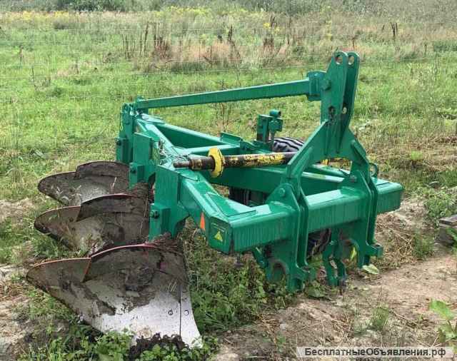 Вспашка земли плугом и дисковой бороной, фрезеровка почвы трактором МТЗ