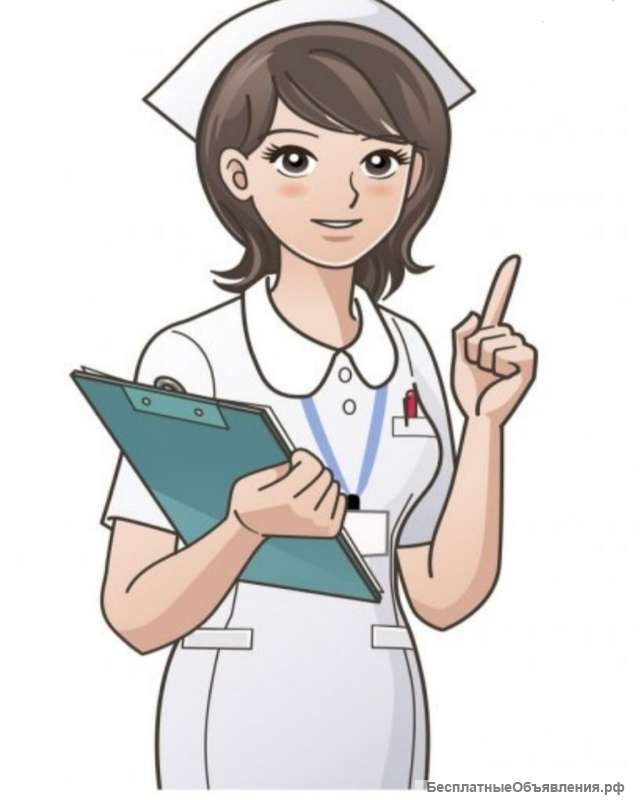 Медсестра на дому, стаж 15 лет