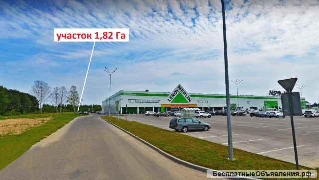 Участок пром. земли 1,82 Га в Иванове (Суховка)