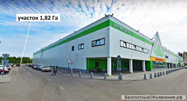 Участок пром. земли 1,82 Га в Иванове (Суховка)