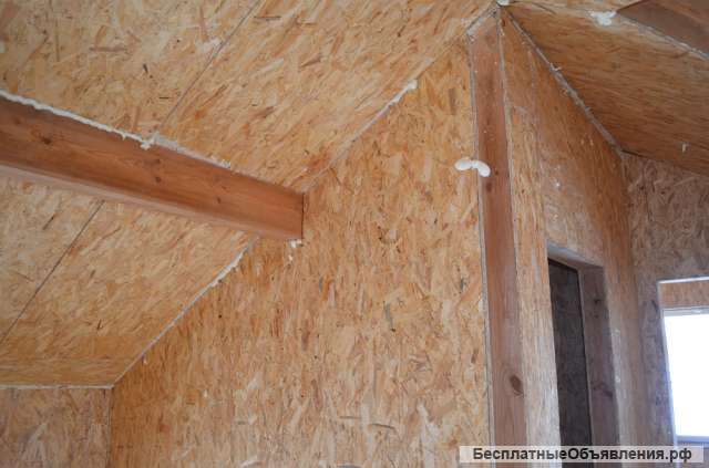 Доступный, светлый дом из СИП панелей