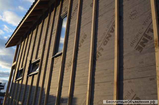 Доступный, светлый дом из СИП панелей