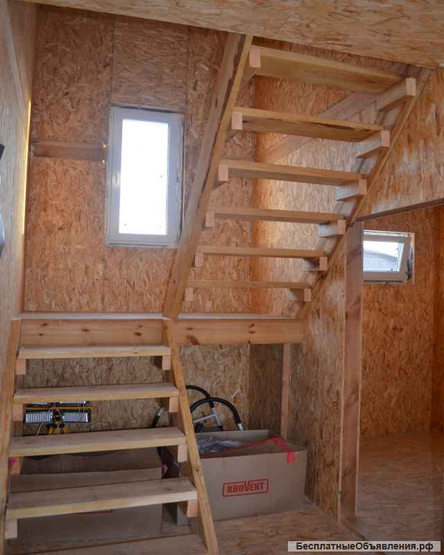 Доступный, светлый дом из СИП панелей