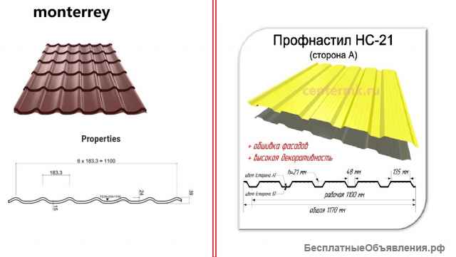 Производство металлочерепицы и металлопрофиля - оборудование