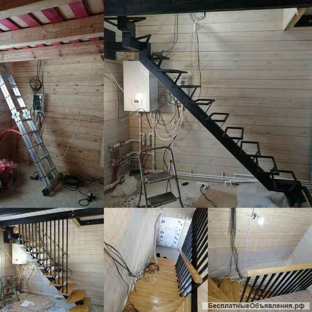 Изготовление лестниц, металлоконструкций